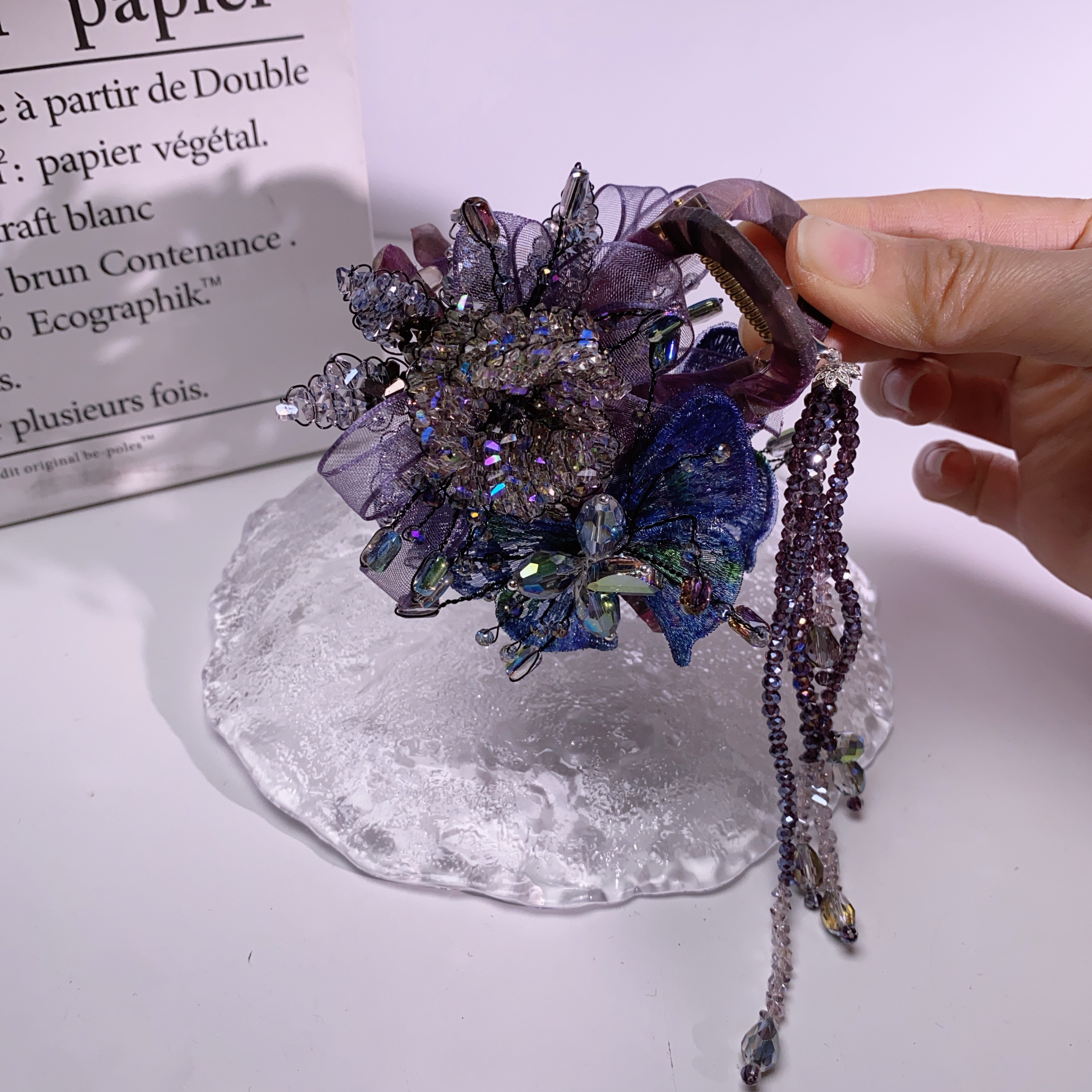 A8180紫莹轻奢发饰《抓夹》