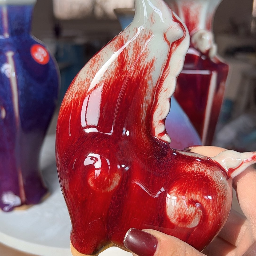 摆件郑家钧窑摆件