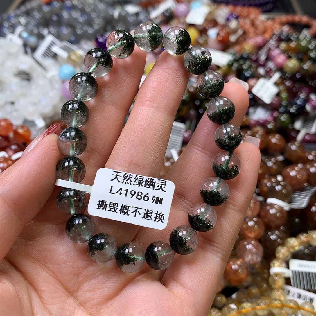 水晶手链未镶嵌，