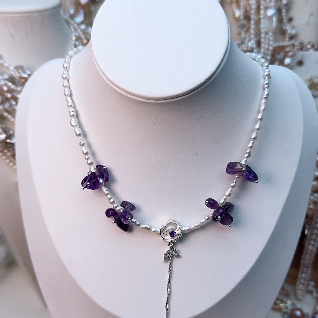 淡水珍珠未镶嵌颈饰