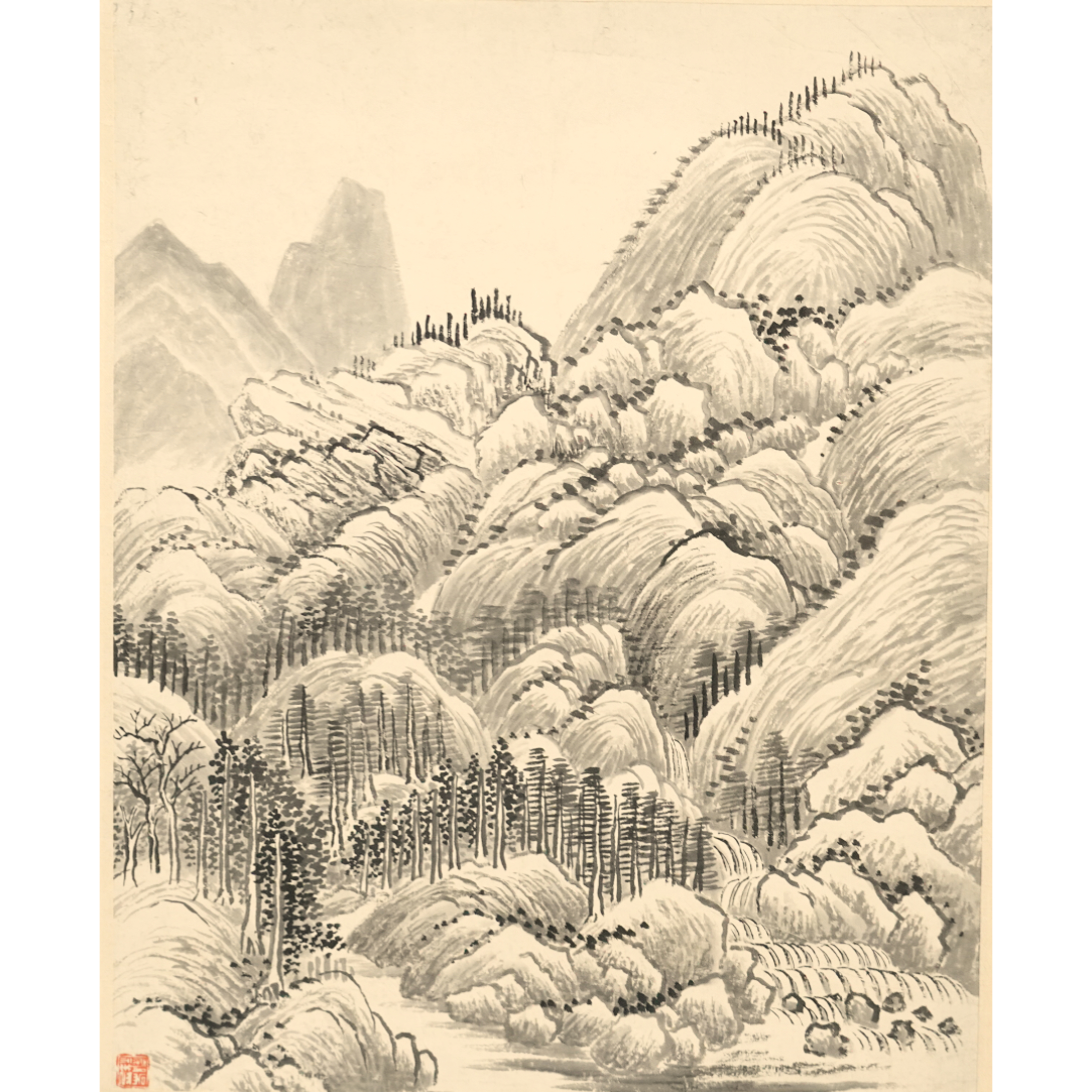 文华丹青第242期拍品 3 吴榖祥 山水