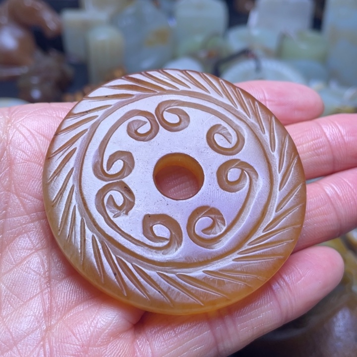 和田玉挂件未镶嵌