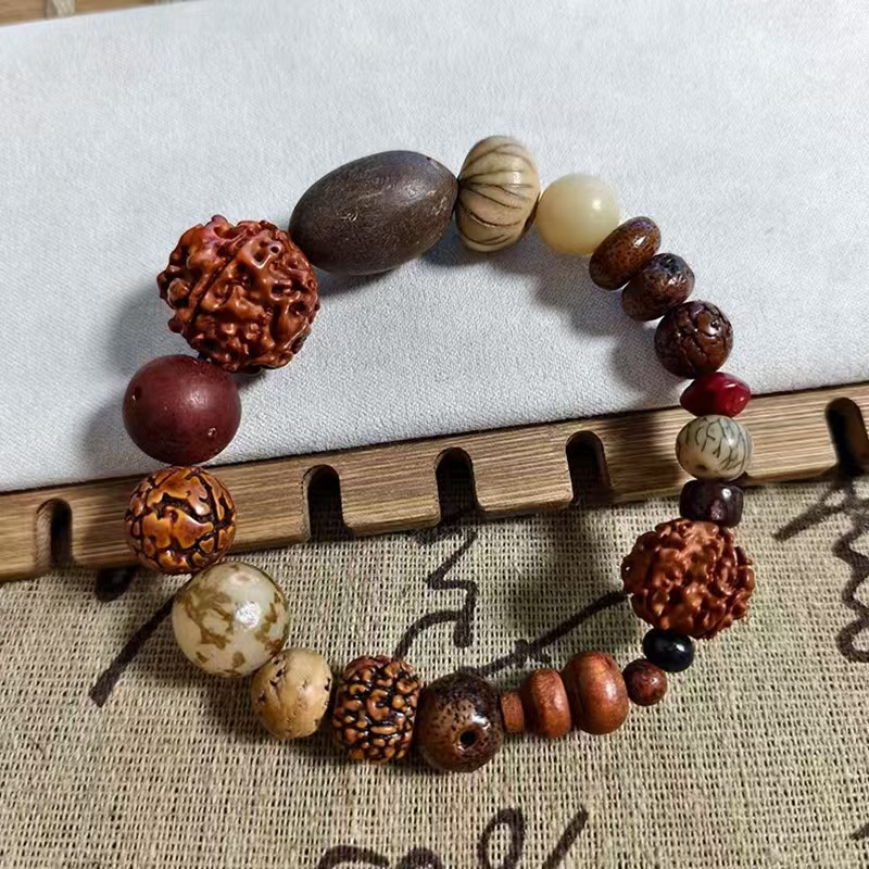 手链 天然十八子多宝菩提手串男女款佛系文玩佛珠手链