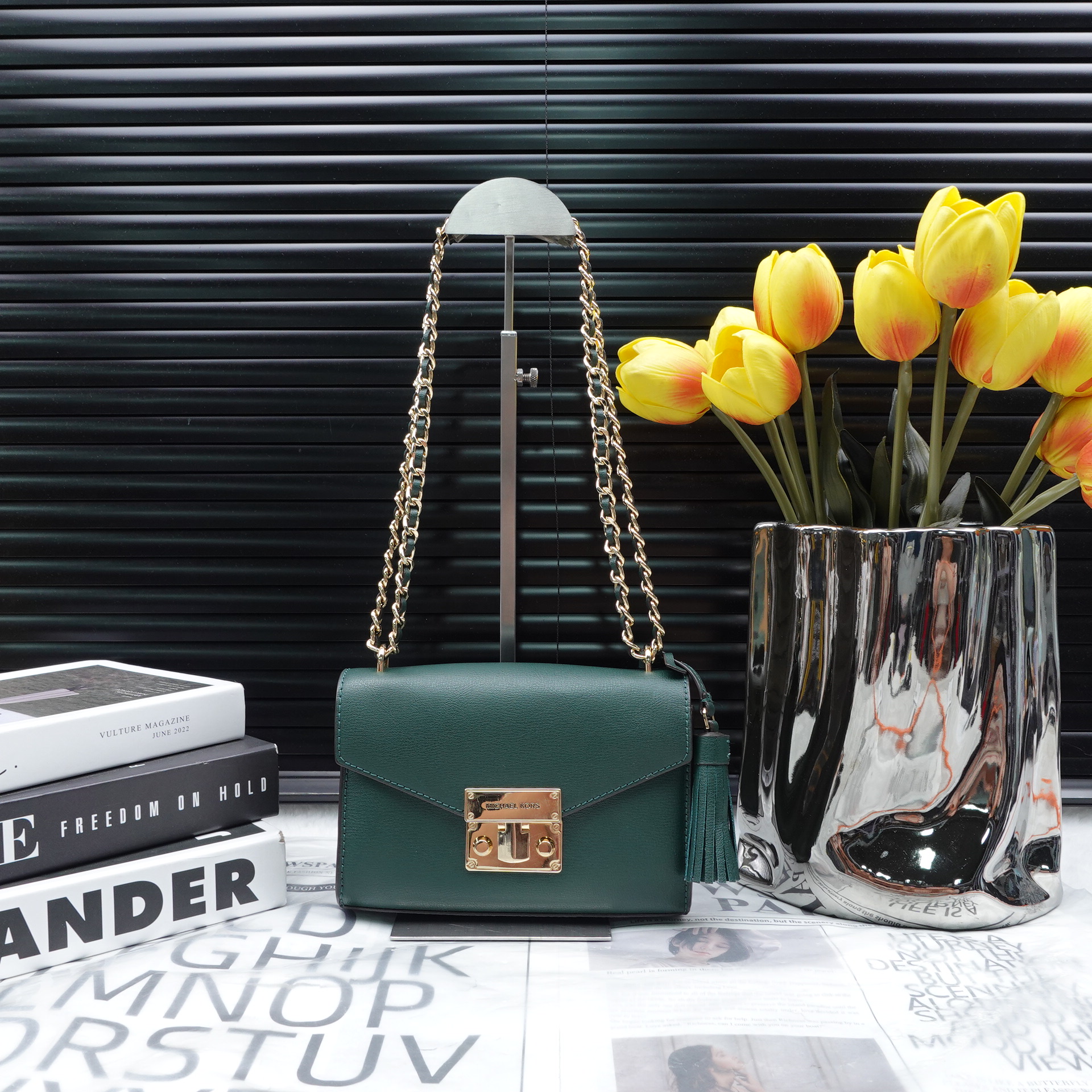 95新 MICHAEL KORS/迈克高仕 单肩包/T10240417