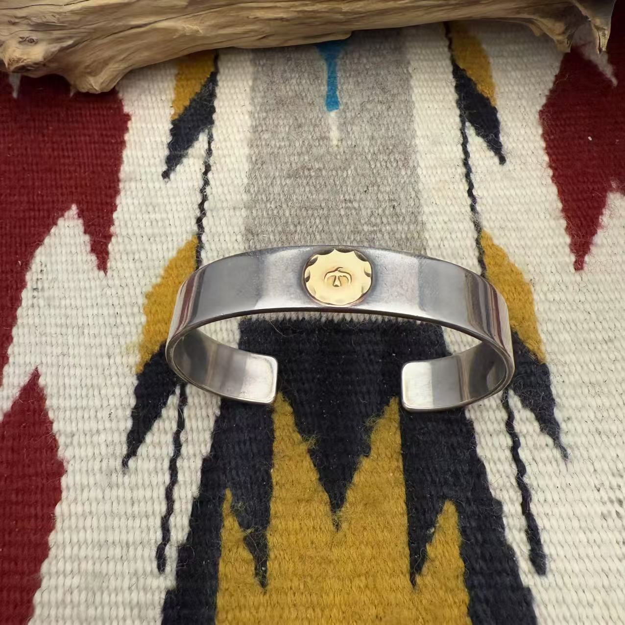 925银手镯 Goros点金平打手镯M