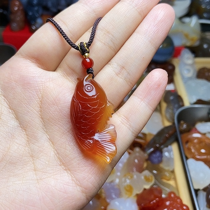 未镶嵌颈饰玛瑙/玉髓