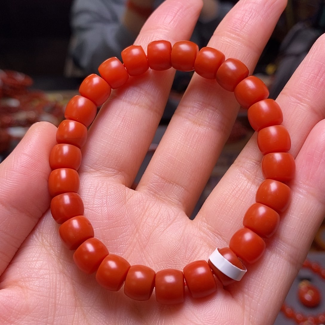 南红玛瑙单圈8m m未镶嵌