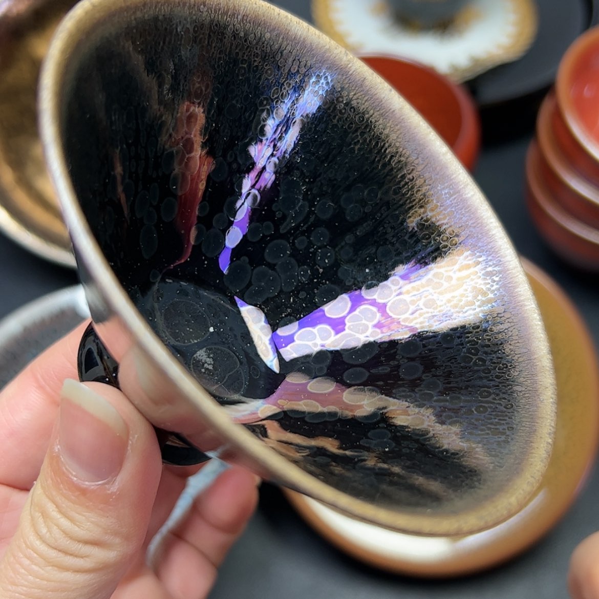 【闪购商品】茶盏建窑建盏主人杯