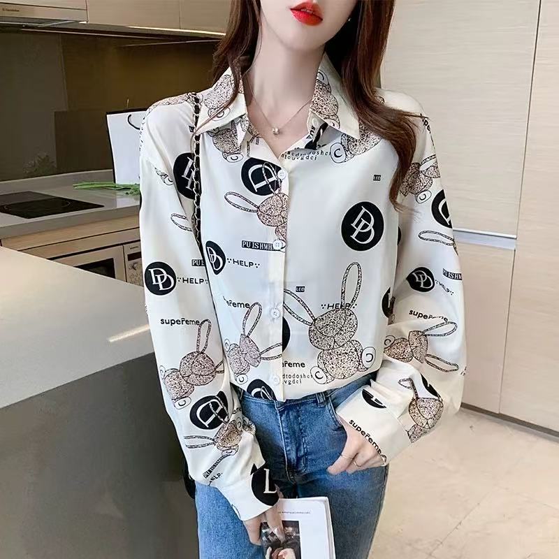 9937 衬衫女设计感小众夏季宽松透气外套上衣服潮