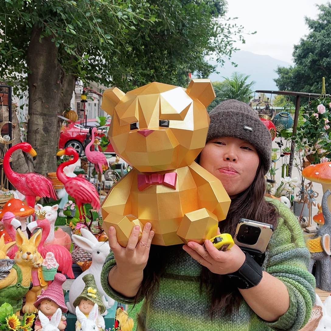 【闪购商品】无铅玻璃花园摆件&000&