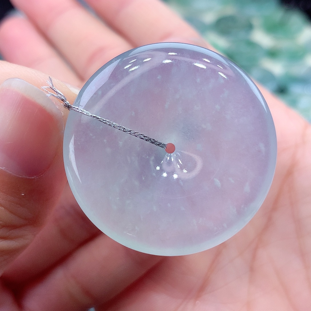 颈饰未镶嵌翡翠编号90尺寸34.2-5.8