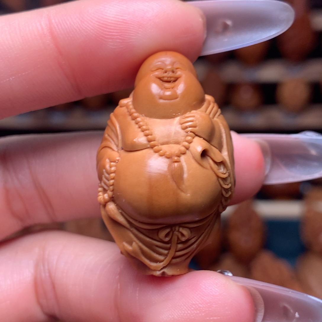 把件橄榄核人*海海派弥勒