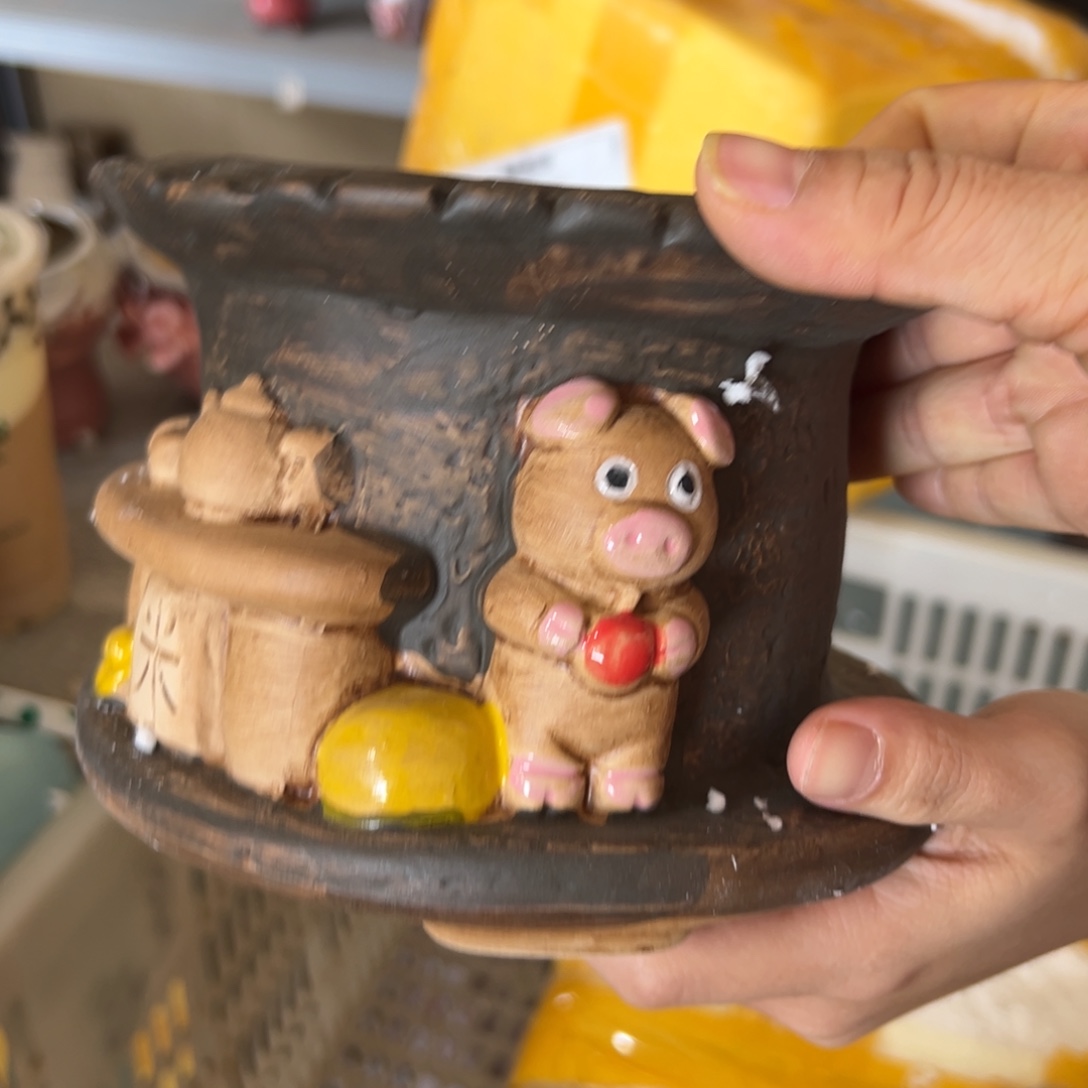 退件花盆，满20发货，爱退款拉黑