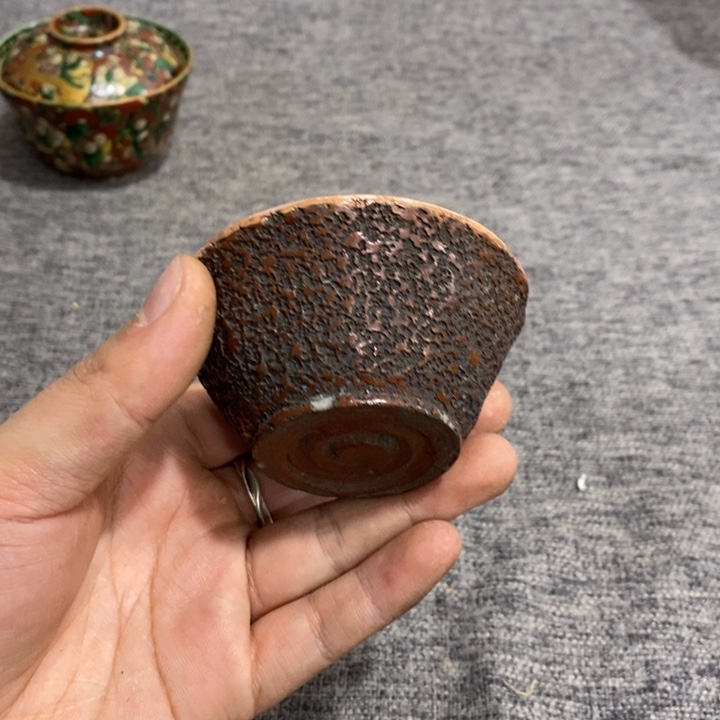 紫砂茶杯非常漂亮好看的花瓶