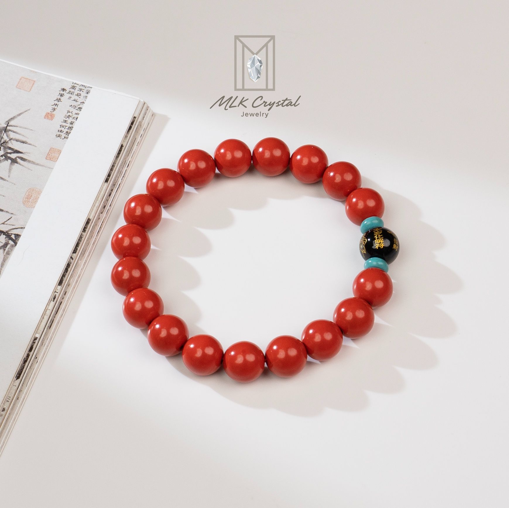 含辰砂工艺品（岳小二专属红砂福报手串珠径9~10MMR650YF3101