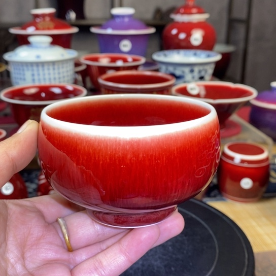 【闪购商品】景德镇名陶坊原矿郎红108号