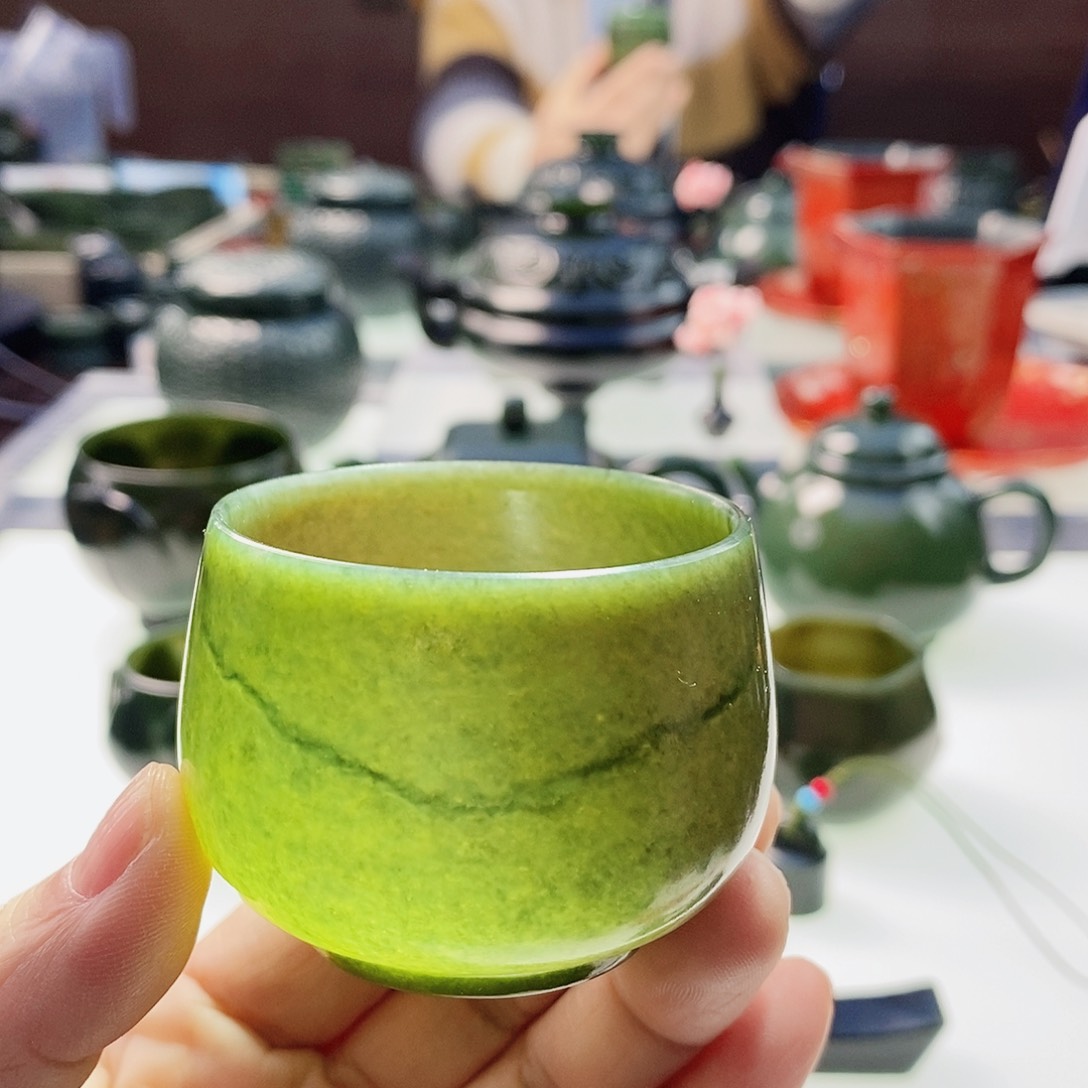 和田玉（青玉）摆件未镶嵌