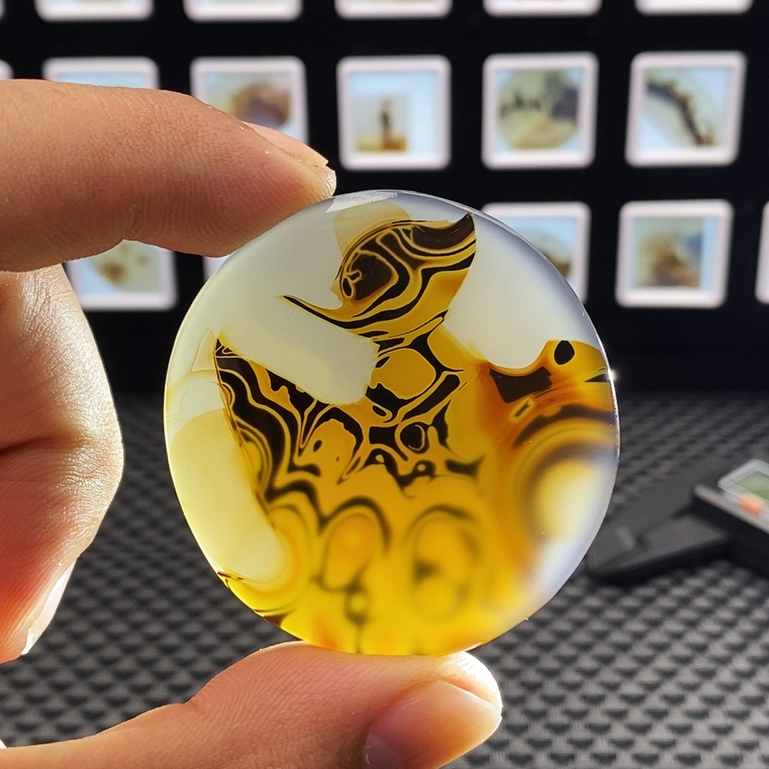 玛瑙/玉髓未镶嵌吊坠(不含链)30