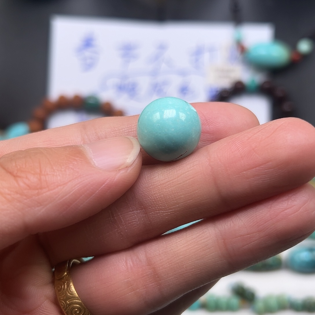 绿松石珠宝奇石未镶嵌A****猪