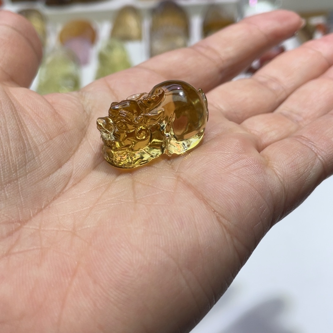 水晶颈饰未镶嵌高****忧定制