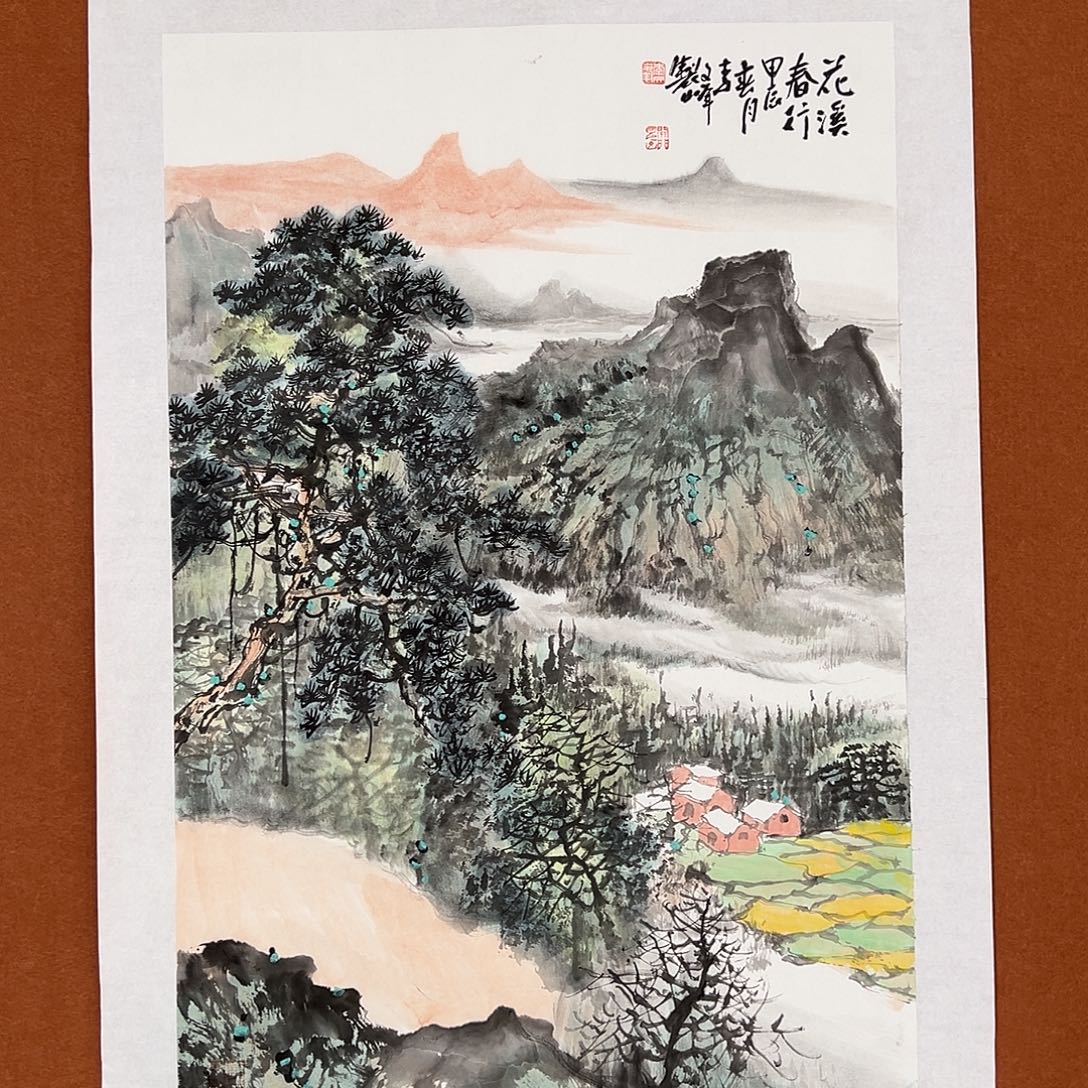 国画李文峰的作品