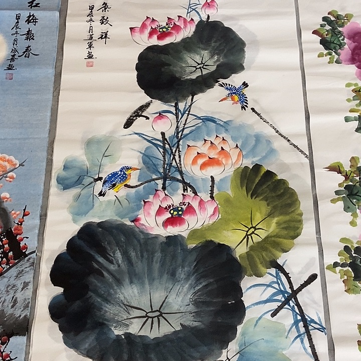 三个张画廊直播间！