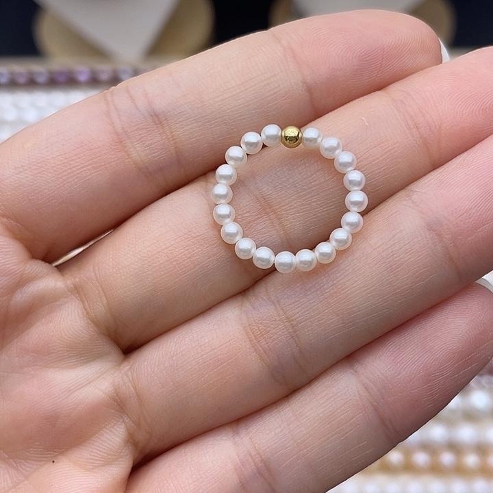 银S925镶嵌颈饰淡水珍珠