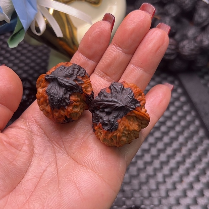 香***力文玩地闷焦糖色33尺寸金牛