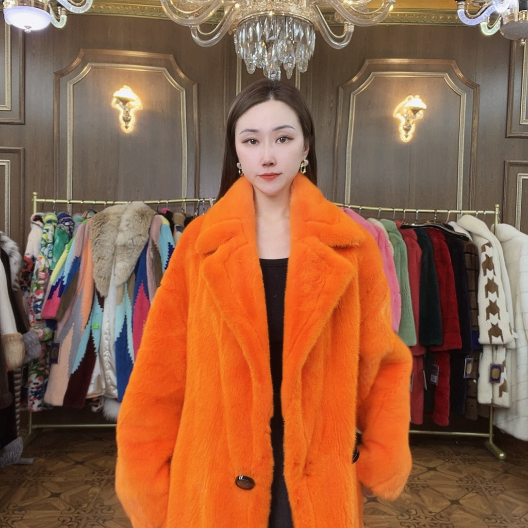 貂皮大衣时尚潮流