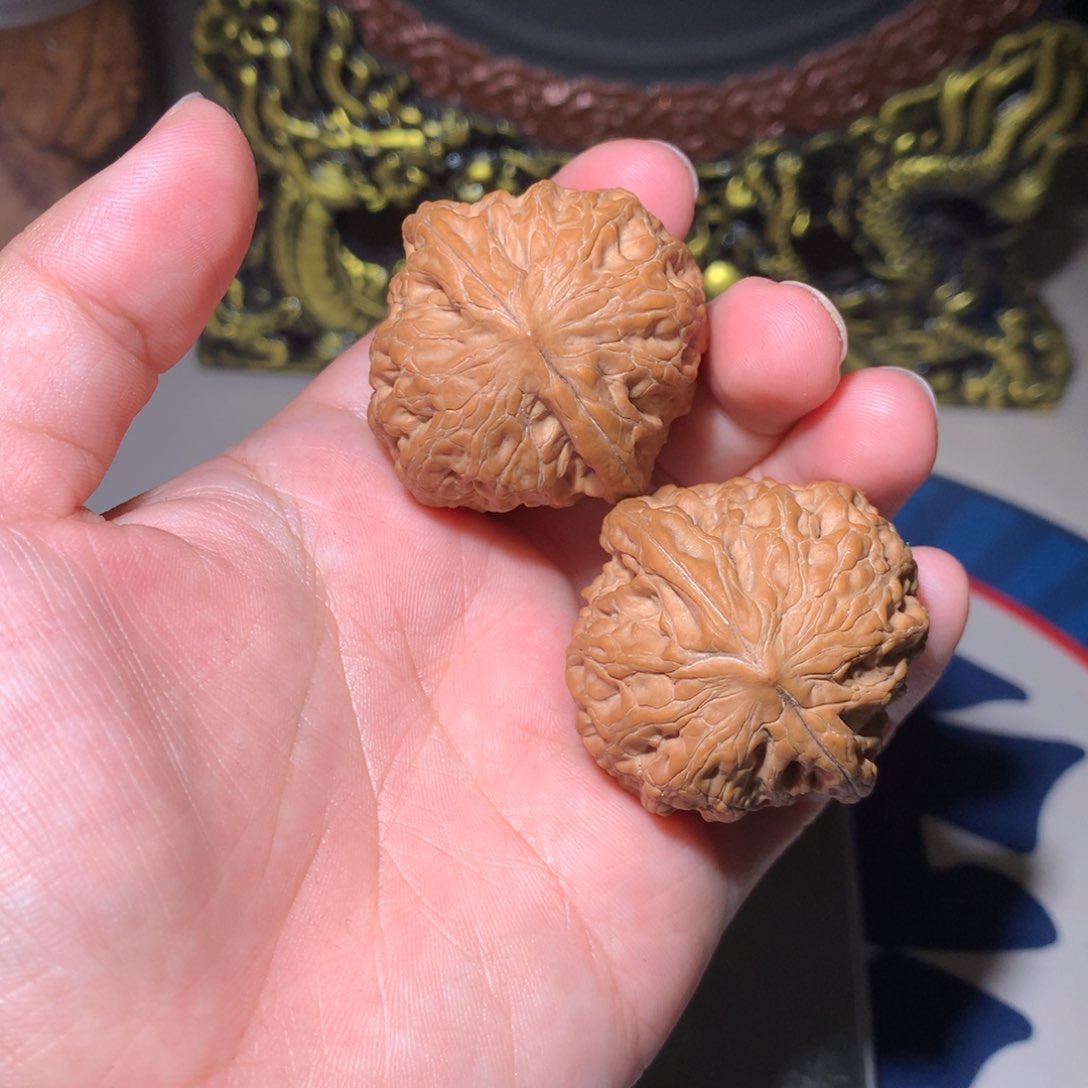 文玩核桃把件超****铁锤37