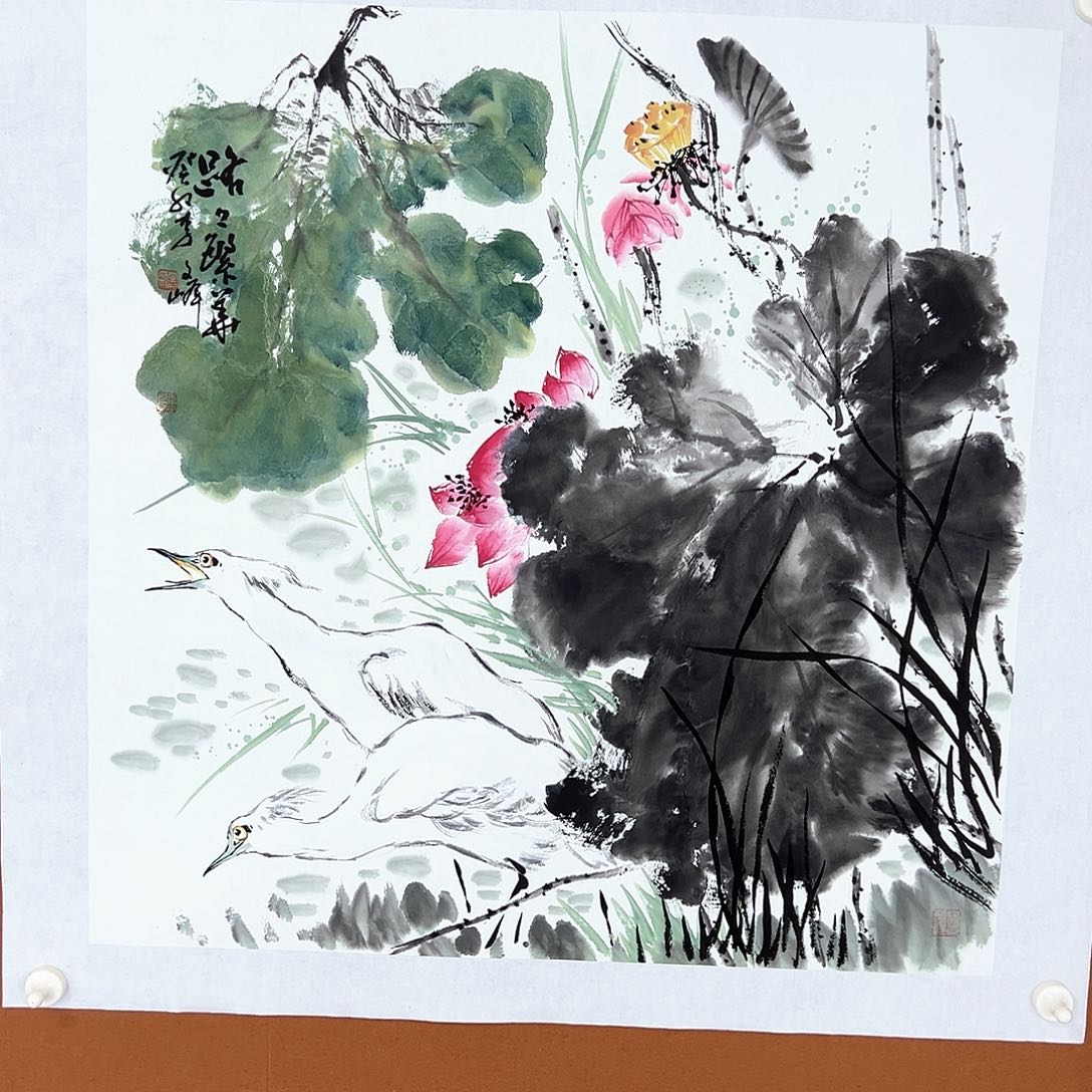 国画李文峰的作品