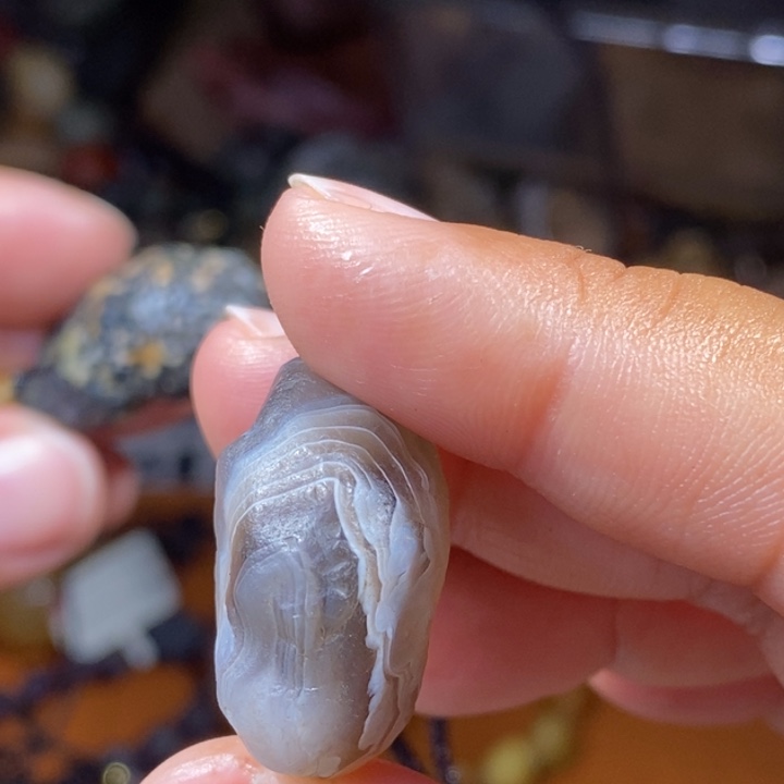 玛瑙/玉髓珠宝半成品未镶嵌柚*茶