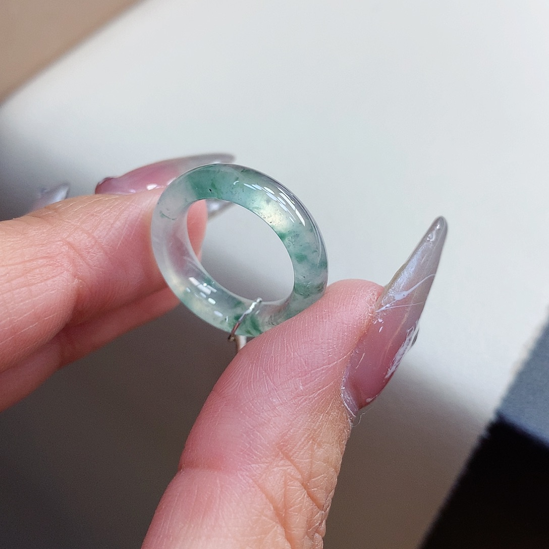 翡翠戒指未镶嵌9号