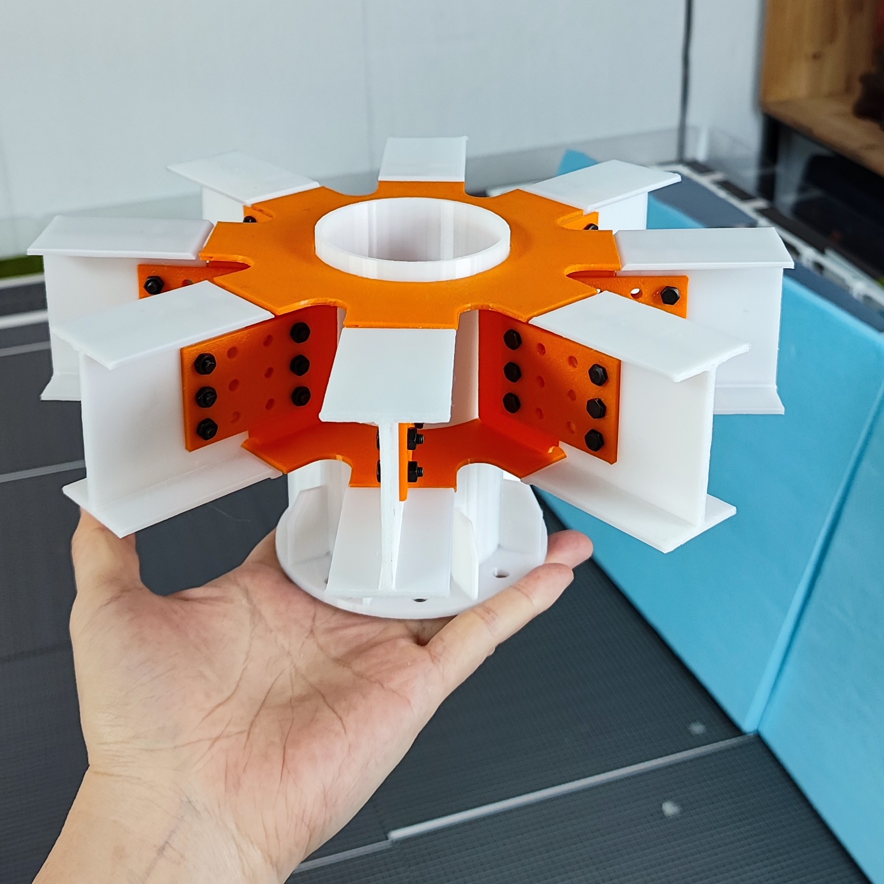 框架节点模型-可当笔筒