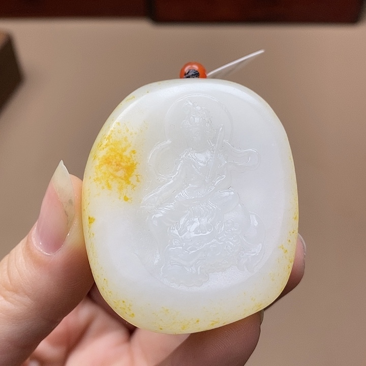 和田玉挂件未镶嵌F