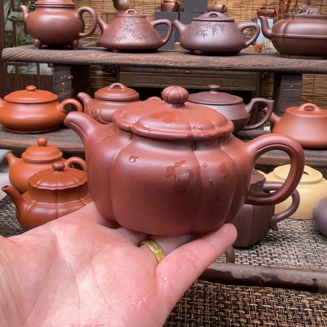 紫砂茶壶宜原矿紫砂手工制170