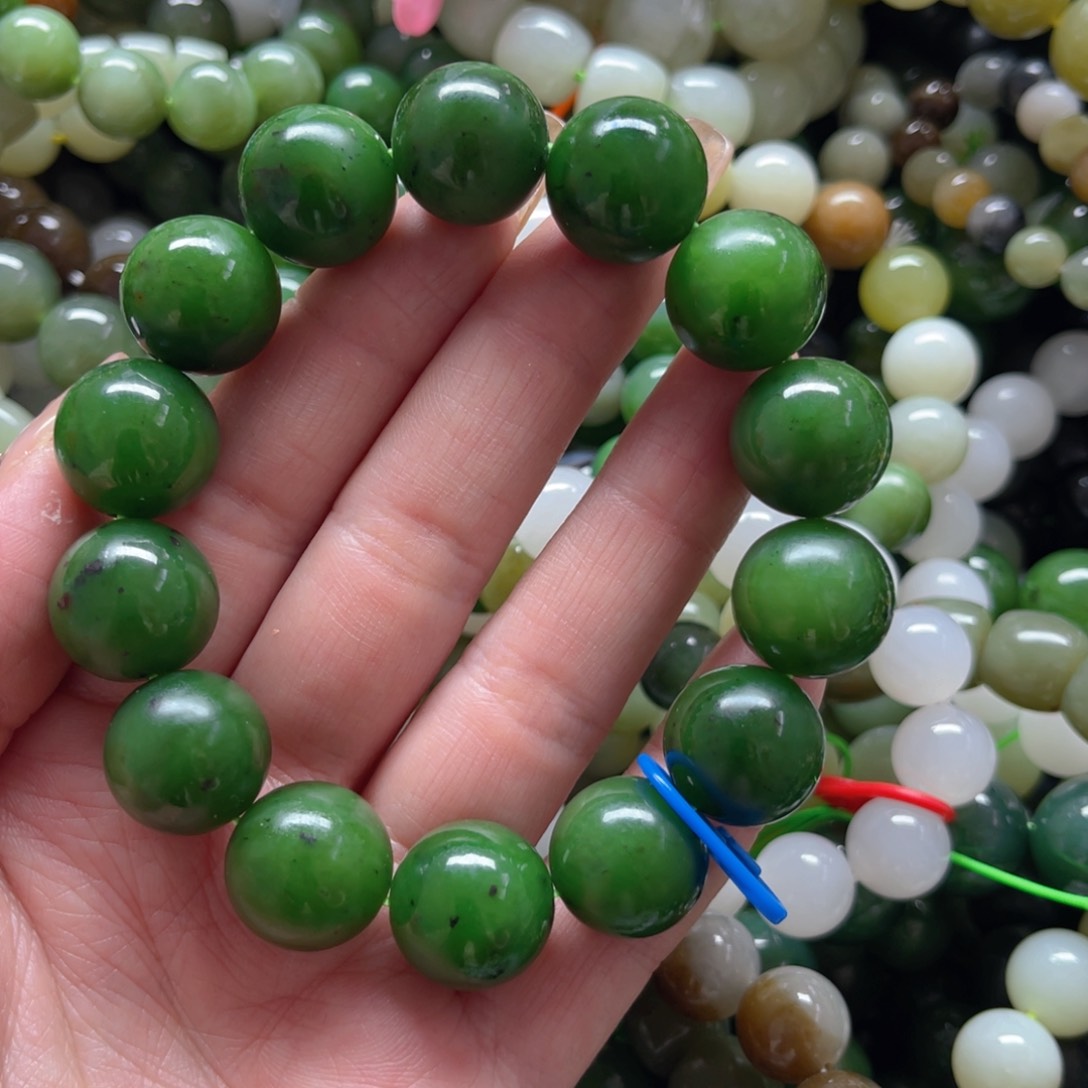 和田玉手链未镶嵌