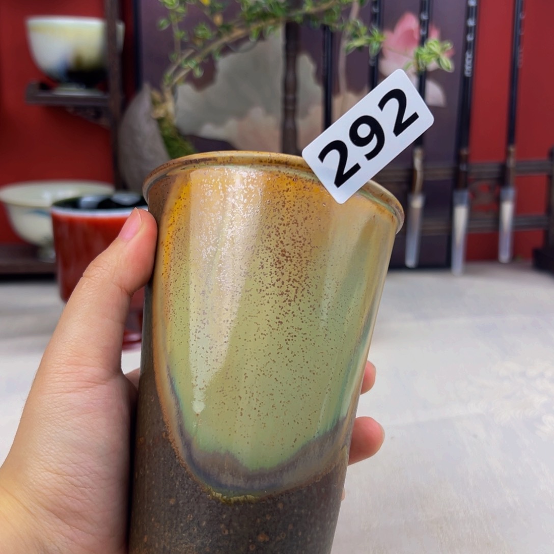 杯子纯手工柴烧主人杯