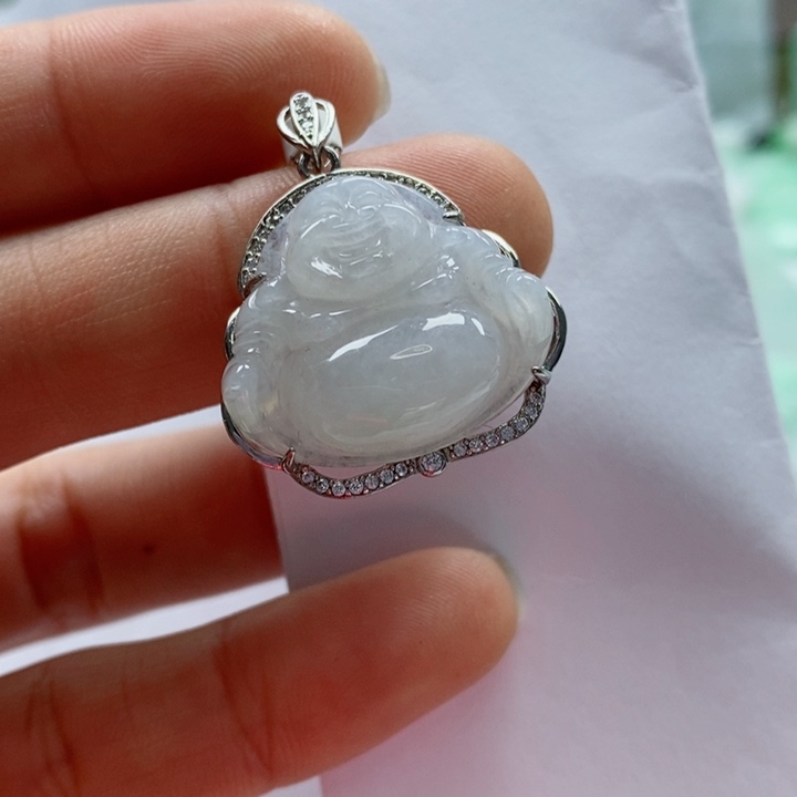 翡翠颈饰未镶嵌天然