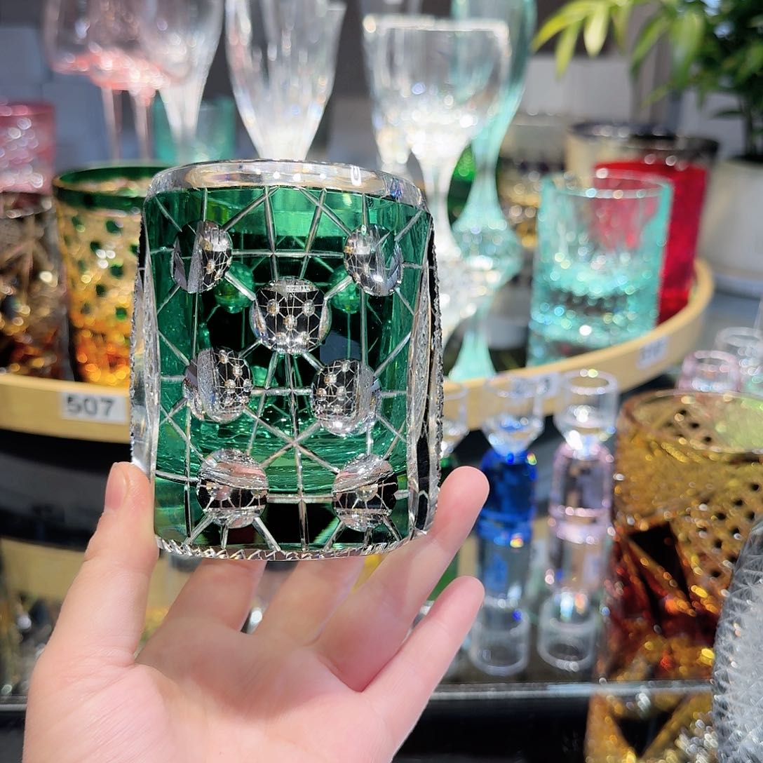 水晶玻璃无盖款我**墩