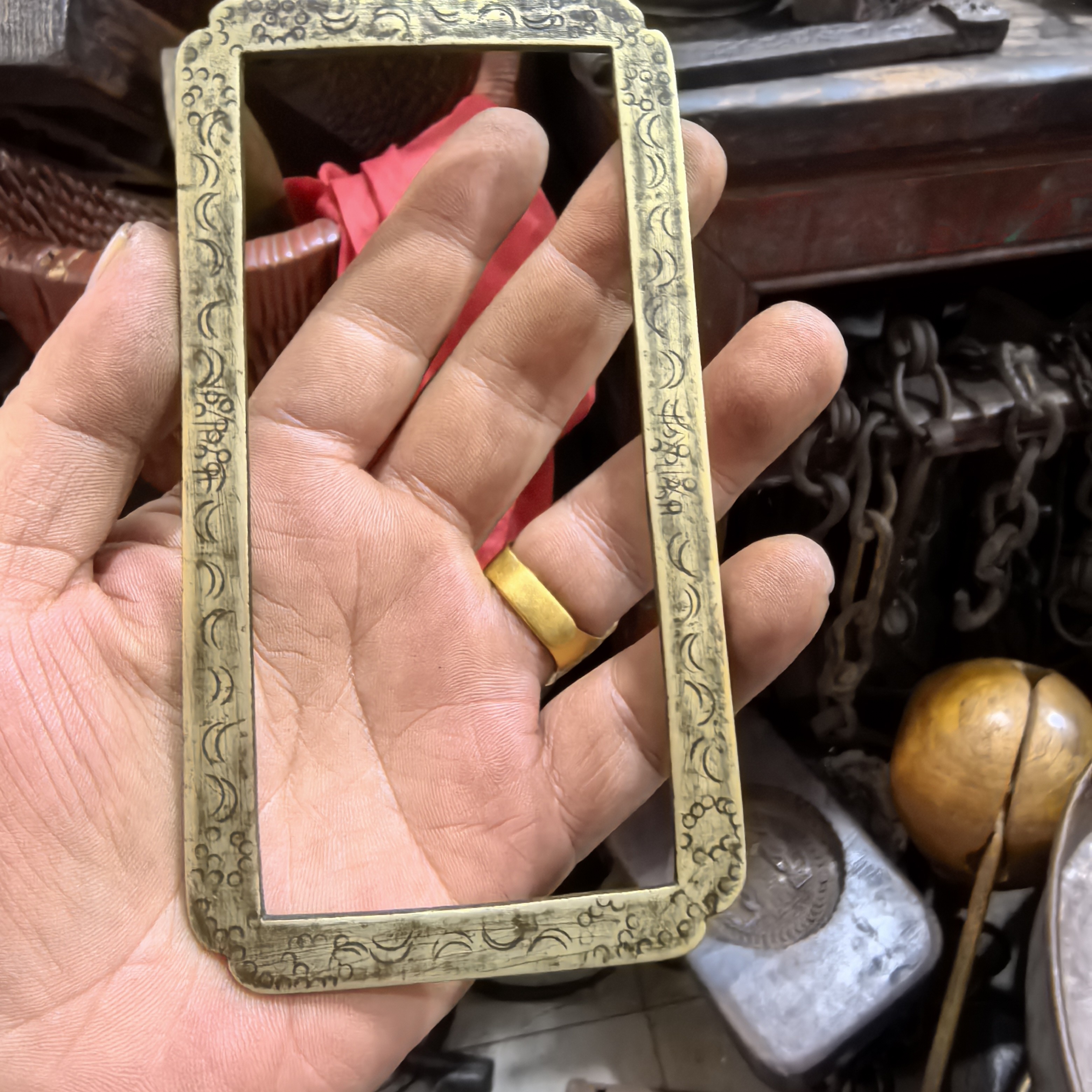 小铜件一个包邮一物一拍