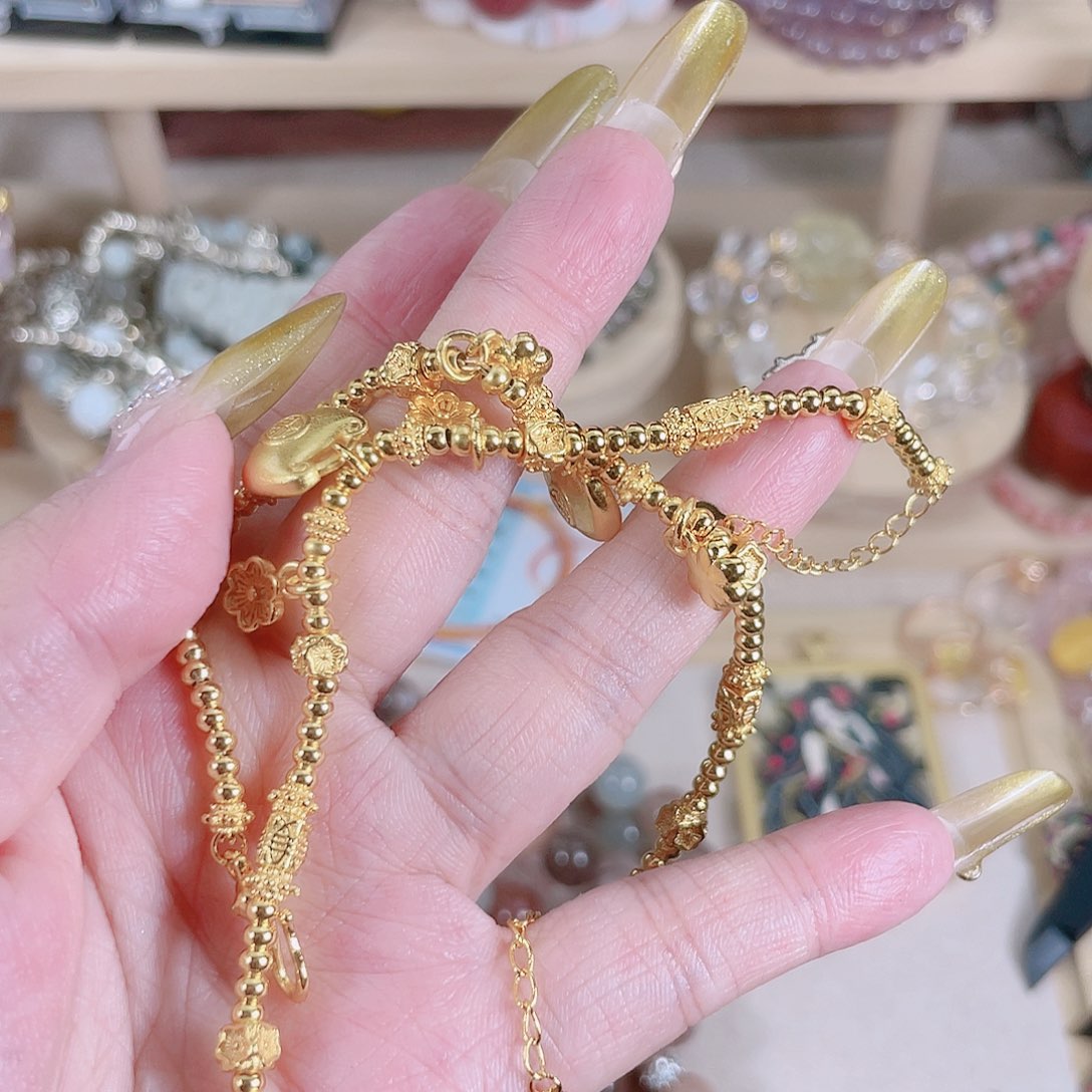 水晶手链未镶嵌设计