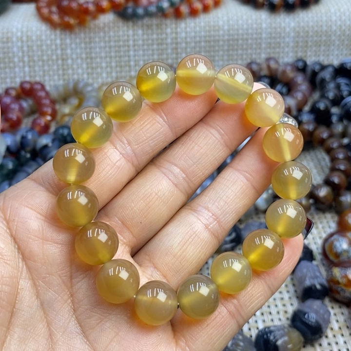 玛瑙/玉髓手链未镶嵌