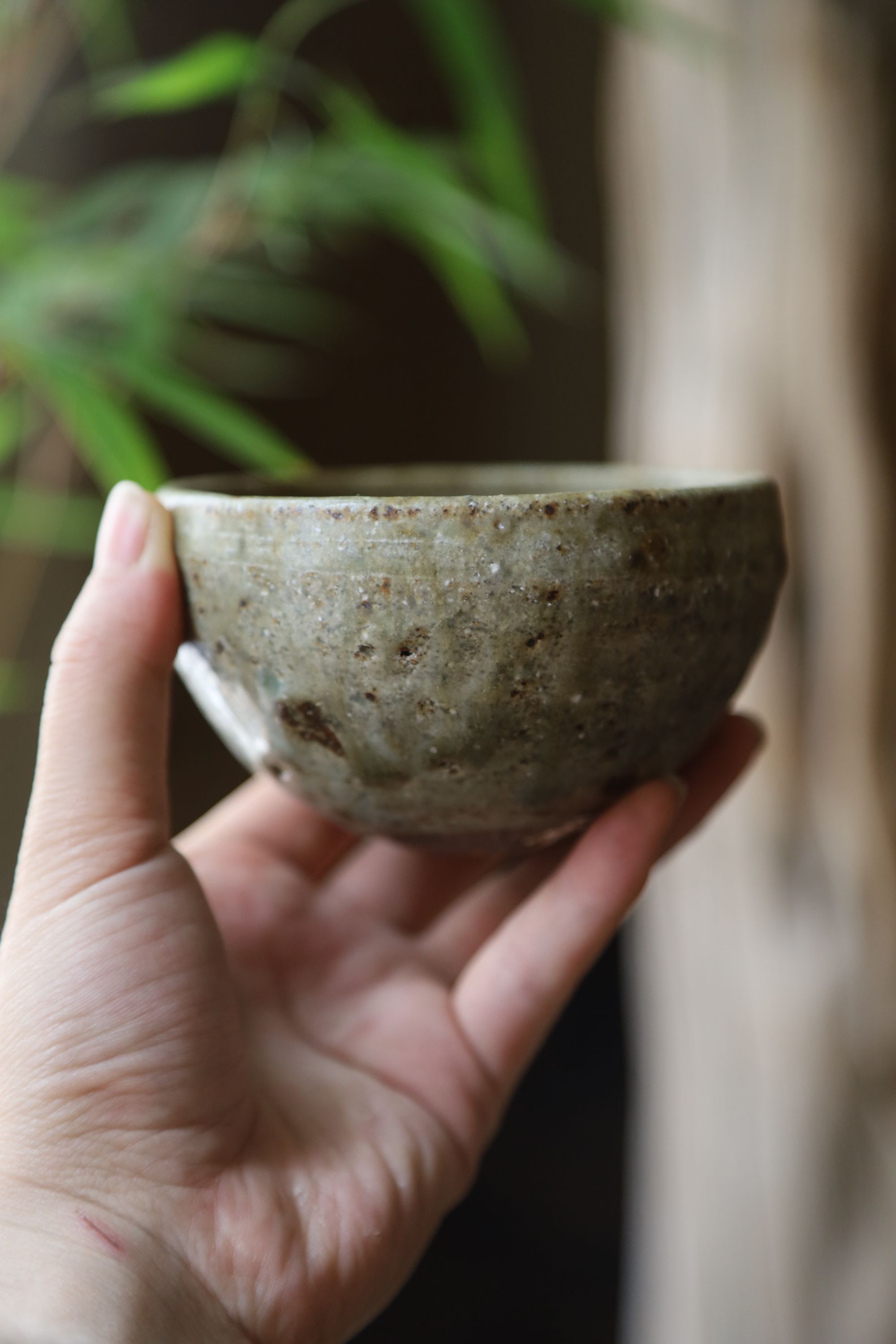 五方灵香灰灵石釉念心小茶盏（无种子字）