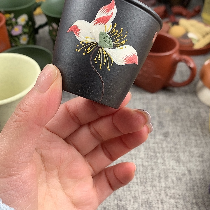 紫砂茶杯高端主人杯