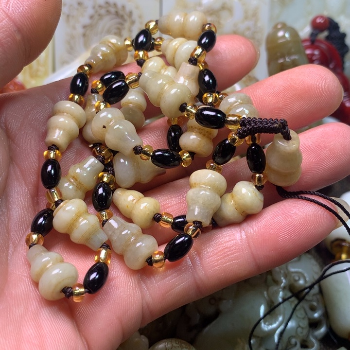 和田玉挂件未镶嵌紫*