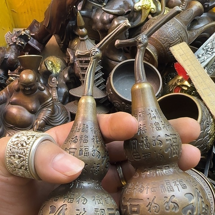 铜器摆件，诚信经营