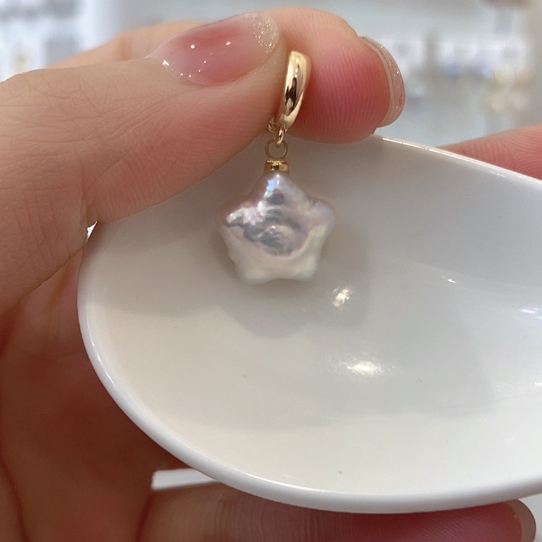 淡水珍珠颈饰银S925镶嵌