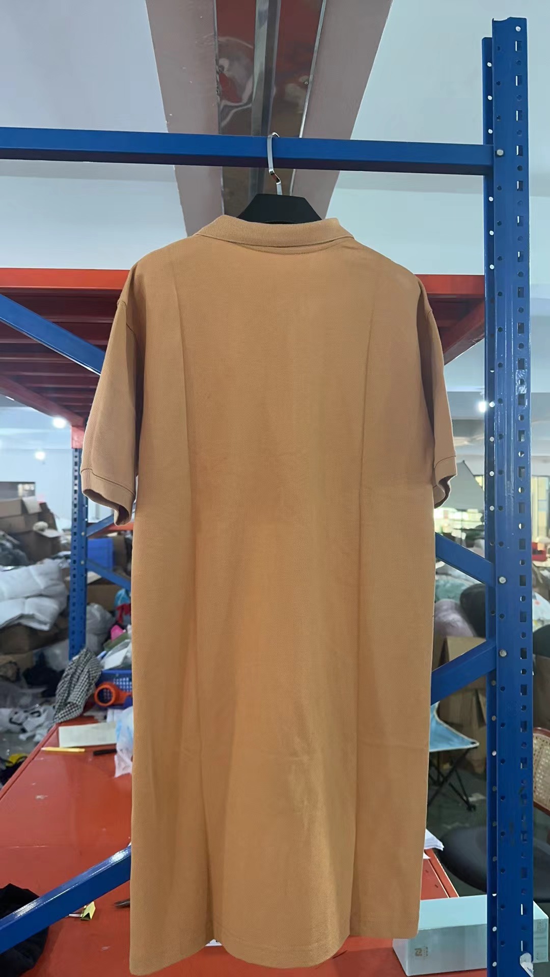 F3姜黄色刺绣裙发1件