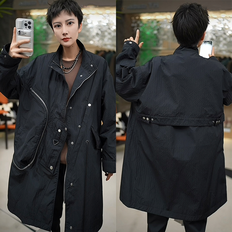 【聚】0789 秋装情侣款美式工装休闲长袖夹克外套百搭